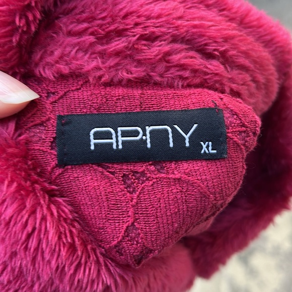 Like new AP•NY hot pink button-down lined jacket - Picture 9 of 16